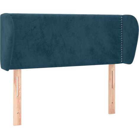 Maison Exclusive - Cabecero de terciopelo azul oscuro 103x23x78/8 (1/5)