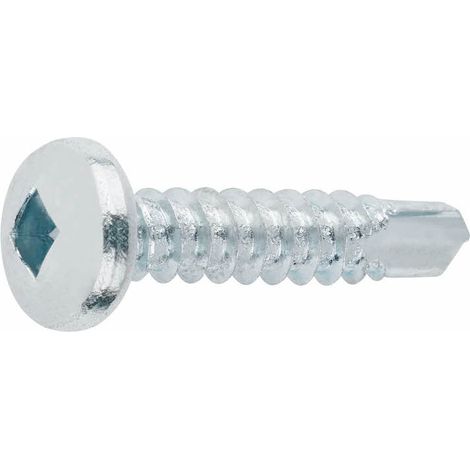 (3,5X9,5) TORNILLO AUTOTALADRANTE CON CABEZA ALOMADA Y HUELLA CUADRADA CINCADO. HUELLA CUA(100U) - INDEX (1/2)