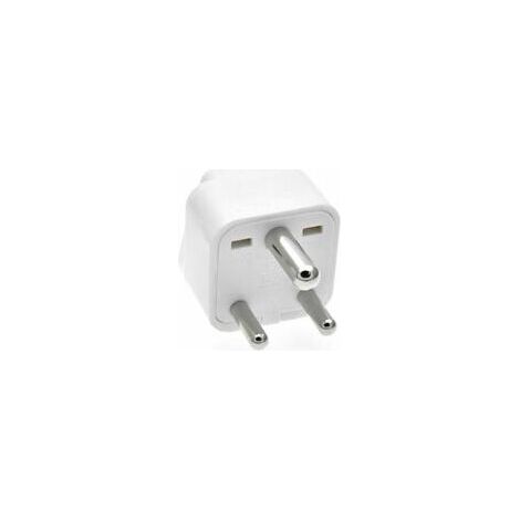 Convertisseur de prise de commutateur sud-africain Adaptateur de prise de type M Safe Ground Petite prise d'adaptateur de voyage pour l'Afrique du Sud / Inde Convertisseur d'adaptateur de prise d'alim