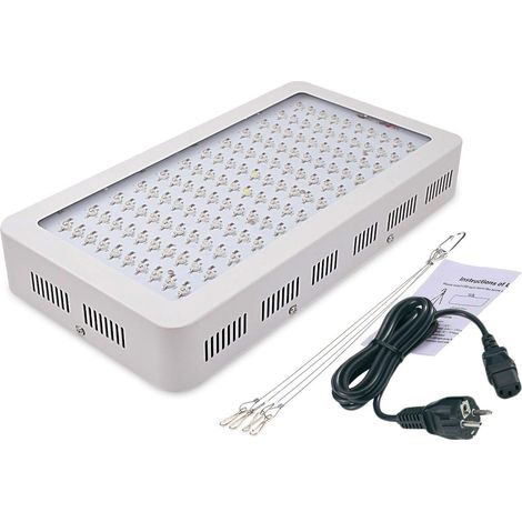 4376 Lámpara LED 1200W cultivación de plantas interior 120 LEDS de 10W cada uno (1/5)