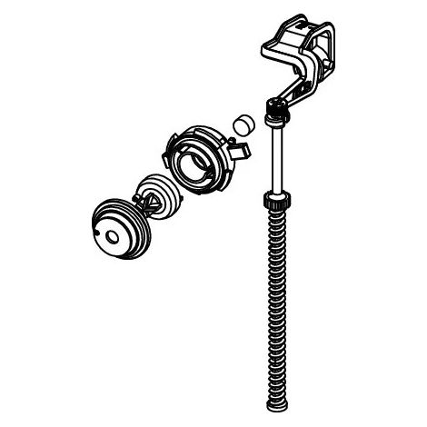 Levier et joints pour robinet flotteur F 10