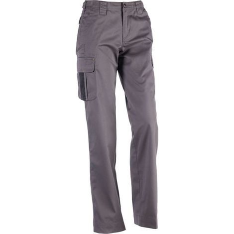 Pantaloni da lavoro da donna Athena Herock Grigio scuro XL