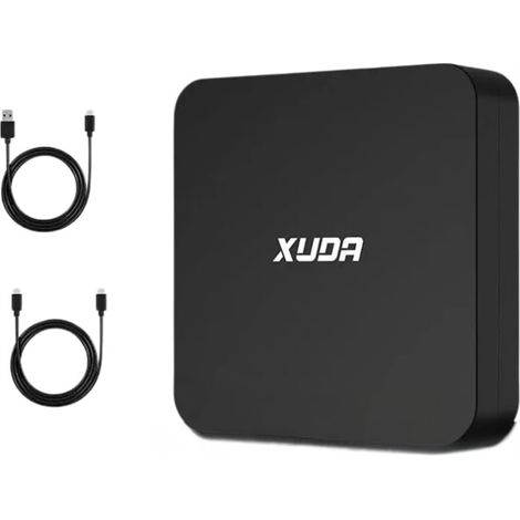 XUDA A5 Lite Smart Box - Adaptador inalámbrico CarPlay/Android Auto (1/3)