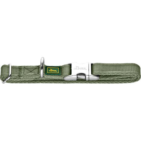 Hundehalsband Hunter Inari grün M 30-45 cm