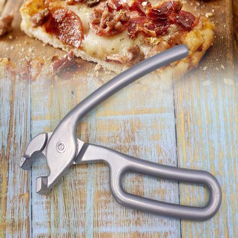 Pince à pizza robuste anti-rayure en aluminium moulé, soulève plats chauds pour micro-ondes et four (1/5)