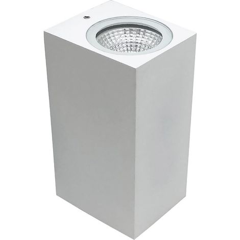 APPLIQUE LED ATTACCO 2 X GU10 DOPPIA EMISSIONE IP65 PER ESTERNI E INTERNI - ILLUMINAZIONE DA PARETE PER CASA NEGOZI E LOCALI (1/4)