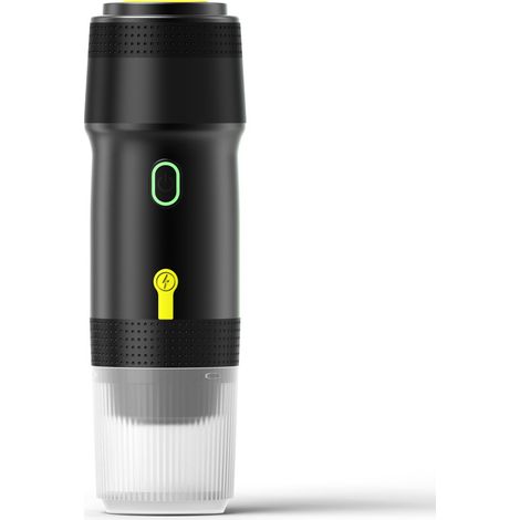 Machine à expresso portable 3 en 1, mini cafetière de voyage pour le camping, support voiture avec USB, compatible avec le café moulu et les capsules (1/5)