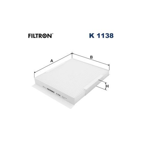 Filtro abitacolo K1138 Filtron