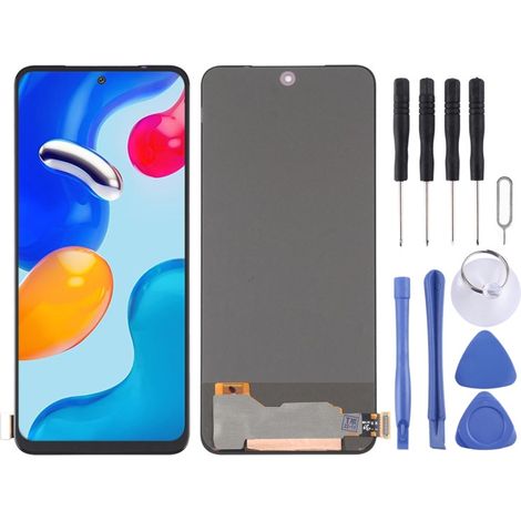 Compatible with Xiaomi Redmi Note 11 4G: LCD touchscreen with OLED frame (1/4)