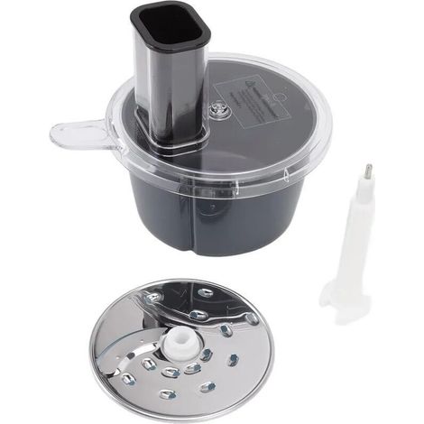 Coupe-râpe à légumes pour Thermomix TM6 – Couvercle multifonctionnel – Compatible TM5 et TM6 – Matériau ABS et inox – Nettoyage facile lave-vaisselle (1/4)