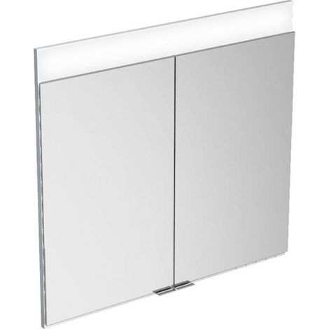 Armoire de toilette Keuco Edition 400 21541 avec chauffage de miroir, montage mural, 710x650x154 mm - 21541171301 (1/2)