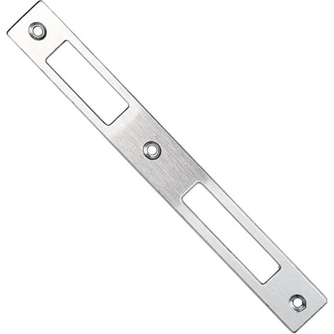 Gâche D'Angle,Gâche en Acier Inoxydable âche Inclinée Pour Portes Intérieures et Extérieures, Portes D'entrée et Portails de Jardin, Butée de Porte pour Porte Pêne Dormant Plaques (1/5)