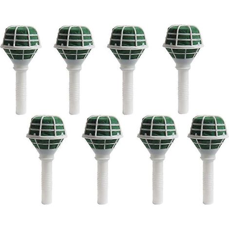Lot de 8 supports à bouquets en mousse avec poignées florales, pour compositions florales et bouquets de mariage. (1/5)