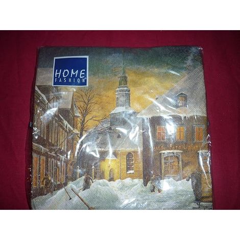 HOME FASHION-TOVAGLIOLI PER DECOUPAGE 20PZ.33X33 CM.