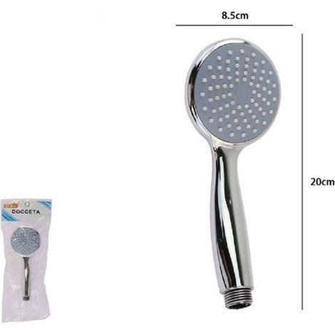 Trade Shop - Ducha De La Mano 20 X 8.5cm Doccaino Ducha Cabeza Hornet Baño Redondo Moderno 79972 -