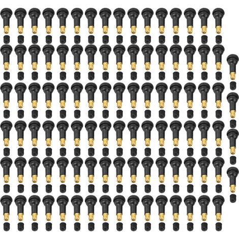 100 pièces de rechange universel pour moto de voiture Snap dans la tige de valve de pneu de pneu (TR413) Autres pièce de rechange pour voiture A (1/4)