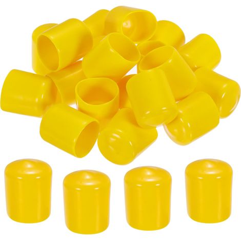 Caoutchouc Fin Capuchons Couvercle PVC Vinyle Vis Filetage (1/5)