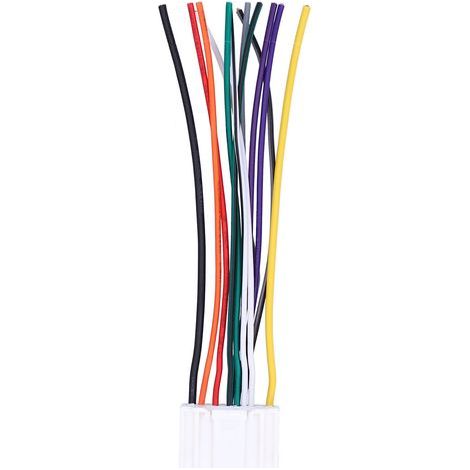 Ersatz-Kabelbaum mit 12-poligem Stecker für das Dual-Autoradiosystem des Nissan Tiida (1/5)