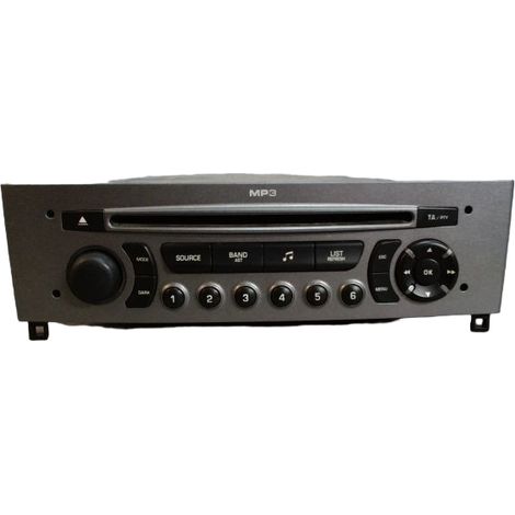[PRODUIT D'OCCASION] Autoradio PEUGEOT 308 2007- ♻️ Ref Oe. 16077683xh - Garantie à vie (1/4)