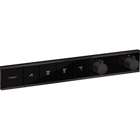 Hansgrohe RainSelect - Miscelatore ad incasso per 4 utenze, nero opaco 15382670 (1/4)