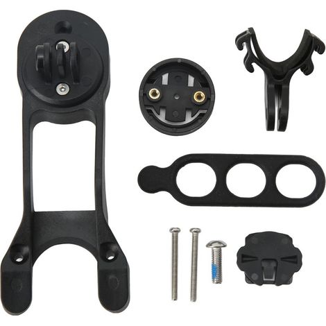 Support de compteur vélo, fixation intégrée prolongée pour guidon, compatible Canyon route et Garmin (1/5)