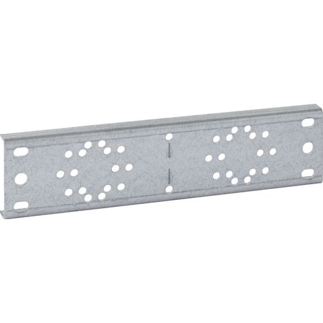 Plaque de montage Mepla pour deux raccords de 100 et 120 mm 601738