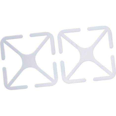 Lot de 2 tuteurs pour plantes grimpantes en acryl robuste, soutien tige plante forme et croissance facile intérieur extérieur (1/5)