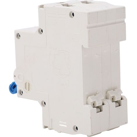 Disjoncteur miniature DZ47-63 C63 2P 400 V 63 A, montage sur rail DIN, capacité de sectionnement 4500 A (1/5)