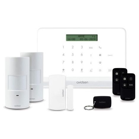 Sonderangebot - Avidsen - Angeschlossener Alarmsatz HomeSecure kabellose Stromversorgung