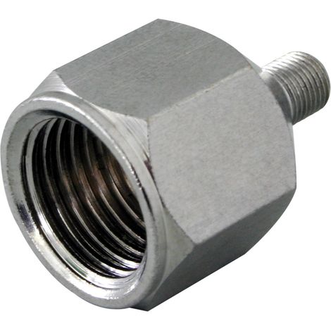Adaptateur aérographe – Réducteur M5x0,5 Filetage mâle sur 12,91 mm (1/4") Filetage femelle – pour Tuyau à air – Accessoires Wiltec (1/5)