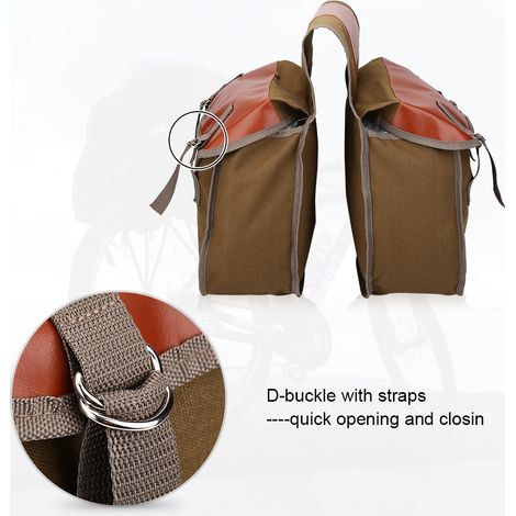 Sacoche de vélo étanche grande capacité, rangement pour selle arrière de bicyclette (1/5)