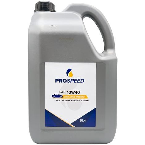 OLIO MOTORE PER AUTOVETTURE SAE 10W40 - lt. 5 Q.TA 4 SAE 10W40 - lt. 5