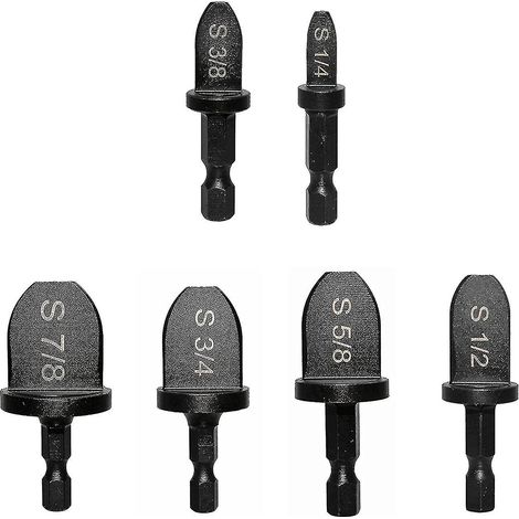 Kit de réparation CVC pour climatiseur, outil de sertissage pour tubes en cuivre, outil de sertissage manuel pour tuyaux en cuivre, foret d'expansion, outil pour tubes en cuivre souple. (1/4)