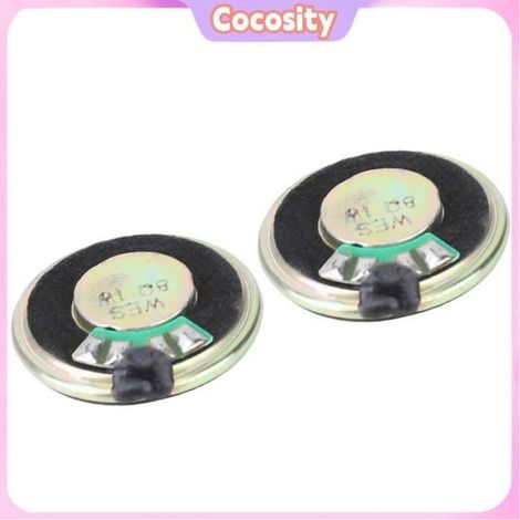 Haut-parleur - 8 Ohm - 1 W - Diamètre 28 mm - Pour Système Audio Stéréo - Lot de 2 (1/4)