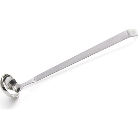 Louche a sauce Kitchen Tool 2160 en Acier au nickel-chrome L 330 mm Ø 65 mm - Was Germany