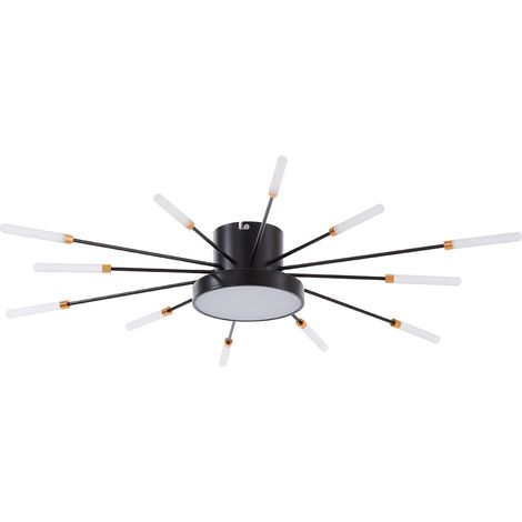 Dimmable LED Ceiling Light Fixture with Remote Control (1/5)