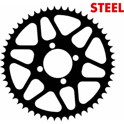 Piñón de acero para acrobacias 52t-428 para Honda CBR 125 JC50 (2011-2017) (1/5)