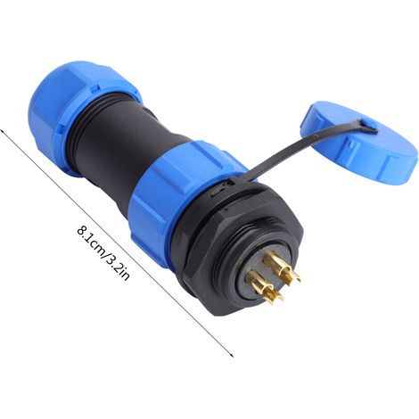 IP68 SP21 4-poliger wasserdichter Kunststoff-Luftfahrtstecker (4-polig) (1/5)