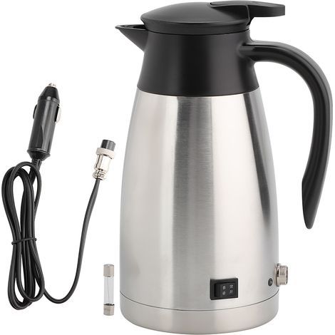 Bouilloire électrique universelle 1000ml 12V/24V pour voiture, chauffe-eau portable, pot de voyage (1/5)