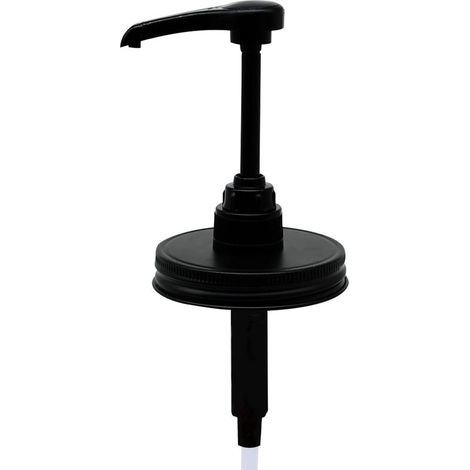 Pompe a Confiture pour Bocal Mason, Pompe Distributrice de Sirop de Café et Sauce Au Miel, Noyau de Pompe Grossier, 8CC/Pompe, Couvercles pour Bouche Normale, Étanche à Air et Aux Fuites (86 Orifices) (1/4)