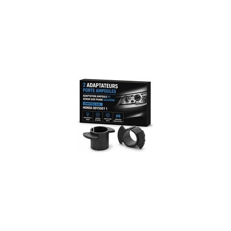 2 Adaptateurs Porte Ampoules Honda Odyssey 1 - ADAPTATION AMPOULE H7 XÉNON SUR PHARE HALOGÈNE