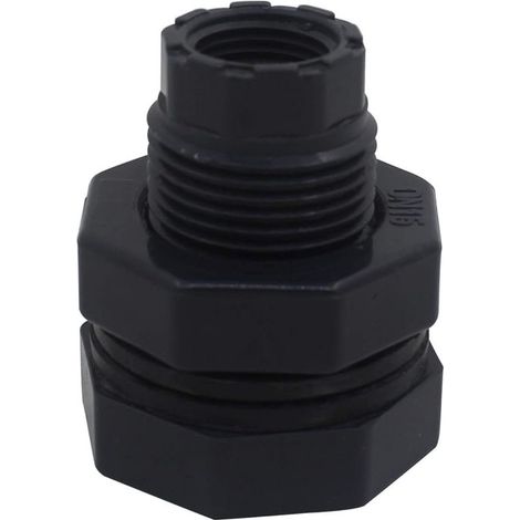 Traversée de paroi en U pvc pour tuyau 20 25 32 40 50 63 75 90 110mm traversée de cloison cuve passe paroie pvc (1/4)