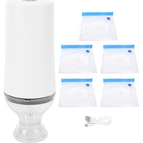 Pompe à vide portable, kit de compression électrique pour emballage de sacs de stockage et consommables d'impression 3D (1/5)