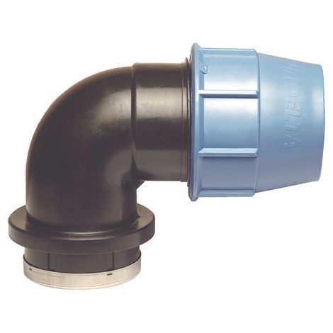 Coude F1''1/4''(33/42) pour tube PE eau D40 le lot de 10