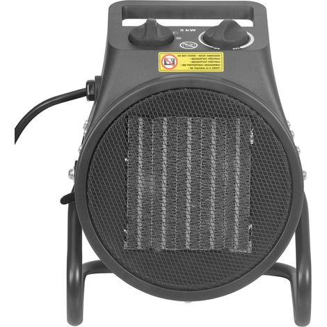 Hecht jardin 3543 Radiateur electrique Ventilateur Chauffage 3 niveaux 3000W (1/4)