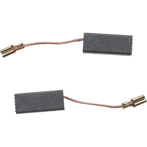 vhbw 2x spazzola carbone compatibile con Bosch GBH 2 S, GBH 2 SE, PBH 20 RE, PBH 220 RE utensile elettrico - Spazzola motore, 19,2 x 8 x 5 mm