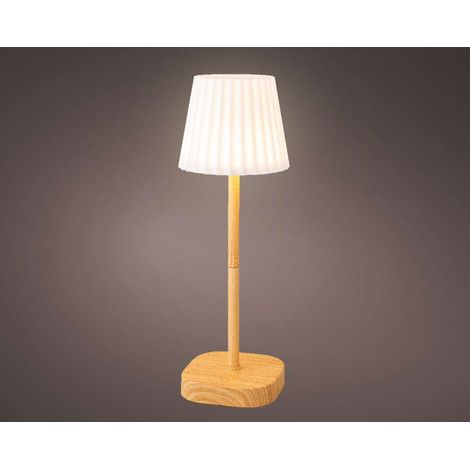 LAMPADA DA TAVOLO FRISEE H35CM NATURALE. (1/7)