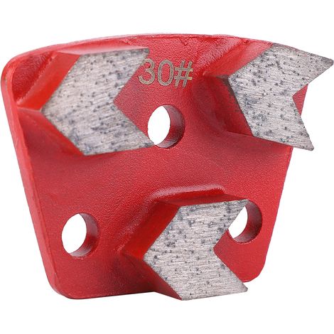 trapezförmige Diamantschleifscheiben für Bodenbeläge, Körnung 30, Metallbinder, Schaber (1/4)