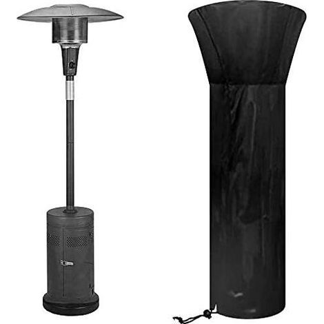 GENERIC-Housse de Chauffage de Terrasse, Housse de Chauffage de Jardin Extérieur, Imperméable, Coupe-Vent, Résistant aux UV, 210D Housse de Protection pour Chauffage de Terrasse avec Fermeture éclair (1/5)