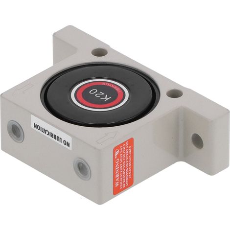 Vibrateur Pneumatique à Bille K20 en Alliage d'Aluminium, Pression d'Air Ajustable pour Vibrateur Industriel
